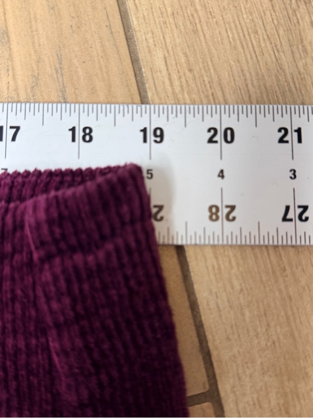 Altar’d State A Beautiful Soul Burgundy Corduroy Button Front Mini Skirt - Picture 6 of 9